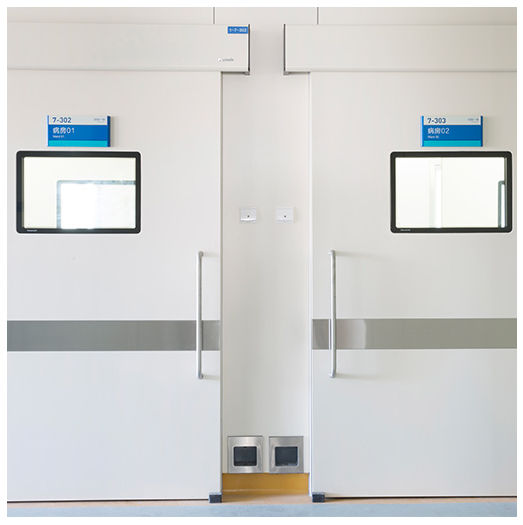 医用气密自动门（下沉）-成品效果图